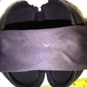 Emporio Armani Sunglasses Case with EA Cloth!